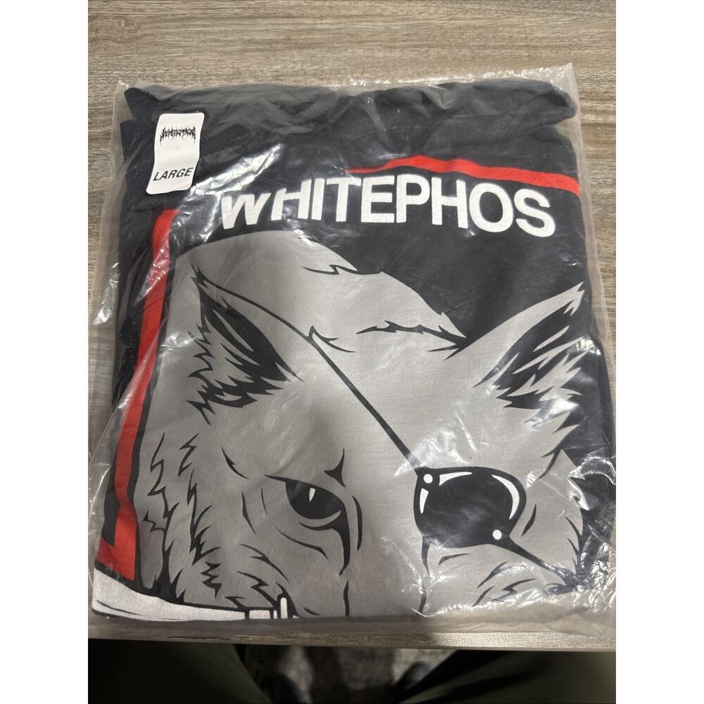 White Phosphor Metal Gear Solid “Seek And Destroy” Black Tshirt Mens Large